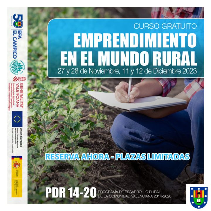 Curso Gratuito Emprendimiento En El Mundo Rural Noviembre Efa