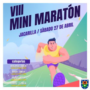 VIII Mini Maratón 2024 - EFA EL CAMPICO y EXCMO. AYUNTAMIENTO DE JACARILLA