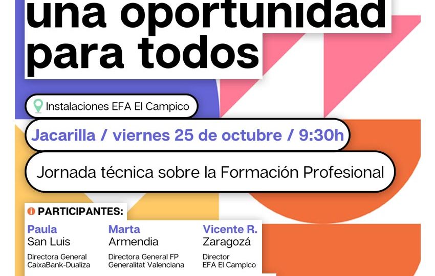 FP DUAL: una oportunidad para todos - EFA El Campico