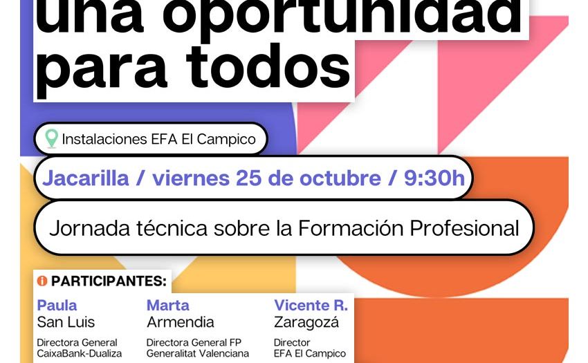 FP DUAL: una oportunidad para todos - EFA El Campico