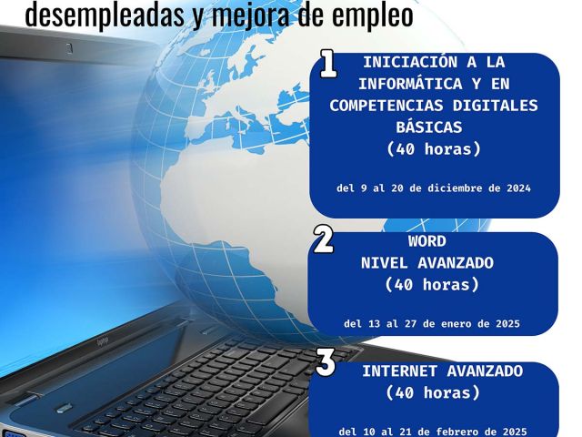 Cursos Gratuitos - Capacidades digitales para mujeres desempleadas y mejora de empleo - EFA EL CAMPICO